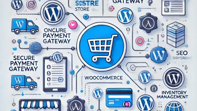 فروشگاه اینترنتی با ووکامرس