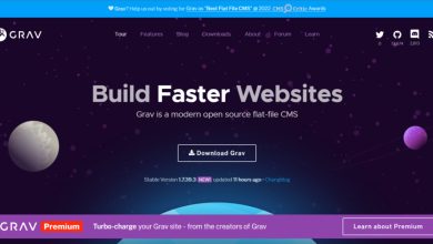 سیستم مدیریت محتوای grav