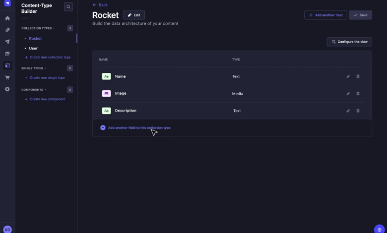 سیستم مدیریت محتوای Strapi